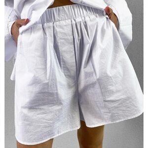 NWOT The Frankie Shop Lui Organic Cotton Boxer Short